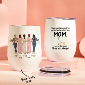 Custom Image Engraved Mugs Like Mother Like Daughter Gifts for Mom