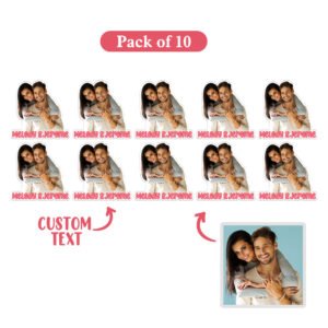 Custom Cup Computer Couple Sticker Personalized Sticker Gift for Lover