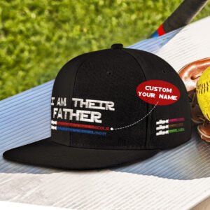 Personalized Light Saber I Am Their Father Baseball Cap Gifts for Father