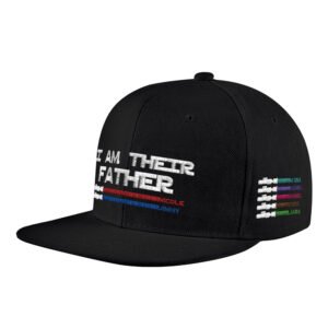 Personalized Light Saber I Am Their Father Baseball Cap Gifts for Father