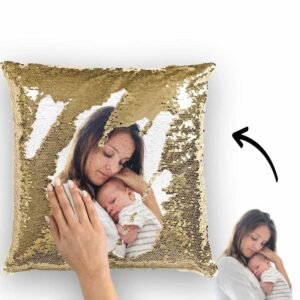 Custom Photo Magic Sequin Pillow Case - Multiple Colors