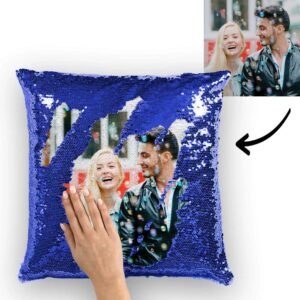 Custom Photo Magic Sequin Pillow Case - Multiple Colors