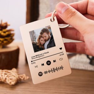 Custom Photo Scannable Spotify Code Music Plaque Valentine's Day Gifts