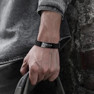 Personalized Spotify Code Bracelet with Your Photo Perfect Gift for Couple for Anniversary